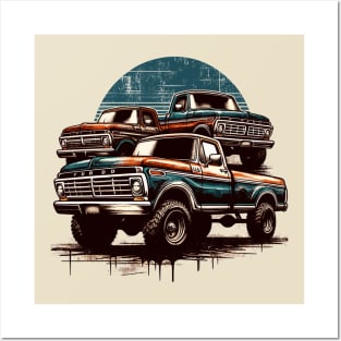 Ford F100 Posters and Art